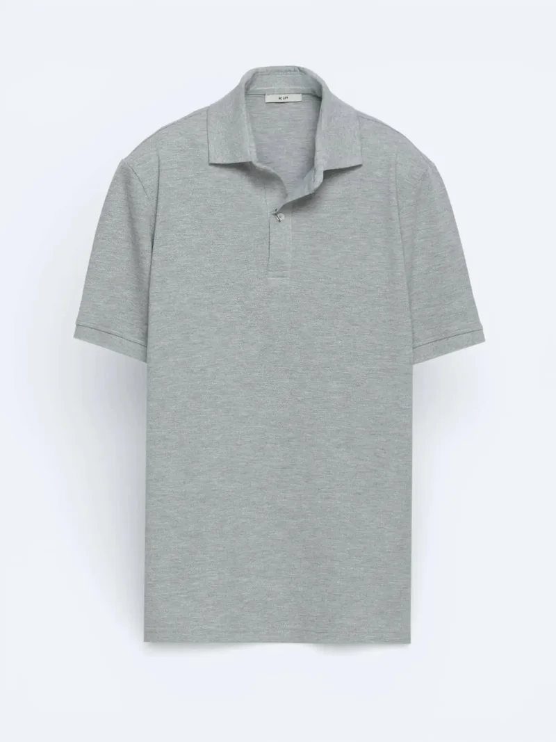 كيب تيشيرت قطني سادة بياقة بولو من هارد كول